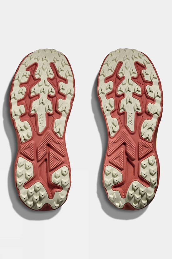 Hoka Womens Challenger 8 Shoes Blush/Dark Cedar