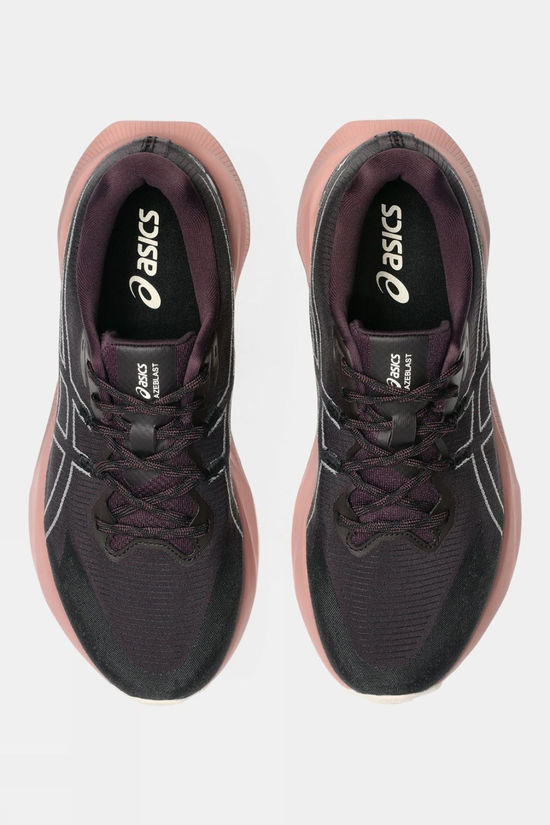 Asics Womens Blazeblast Shoes Dark Aubergine/Rose Dust