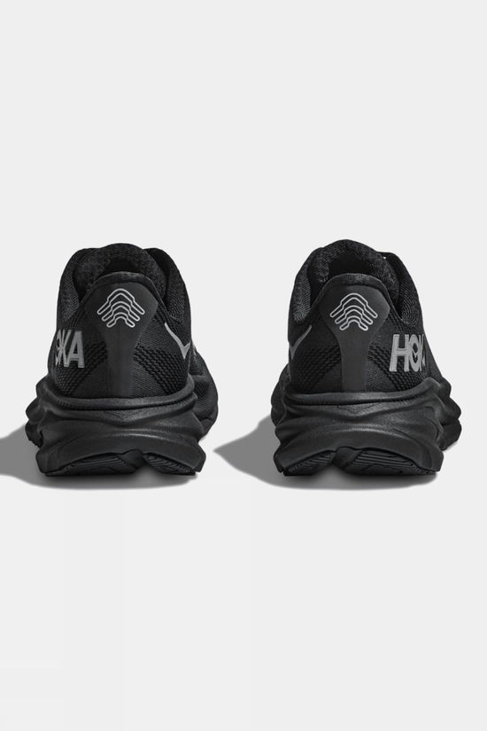 Hoka Mens Clifton 9 GTX Shoes Black/Black