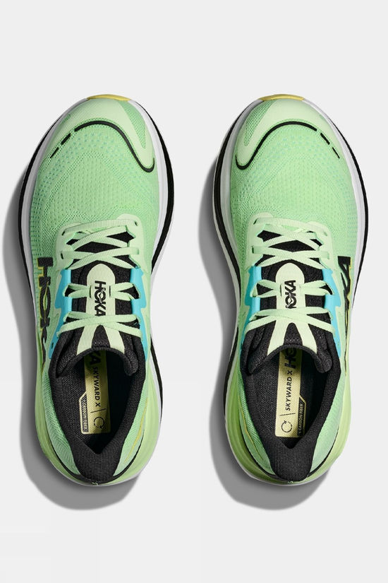 Hoka Mens Skyward X Shoes Luna Moth/Black