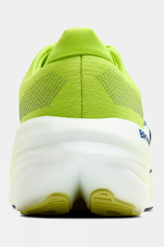 Brooks Mens Glycerin Max Shoes Lime/Navy Peony/White