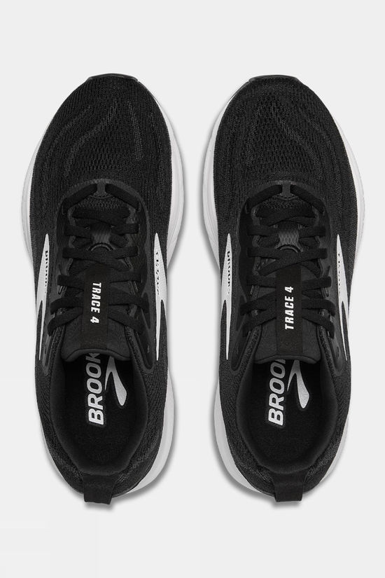 Brooks Mens Trace 4+ Shoes Black/Ebony/White?