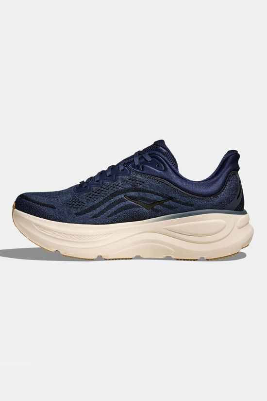 Hoka Mens Bondi 9 Shoes Midnight Blue / Varsity Navy