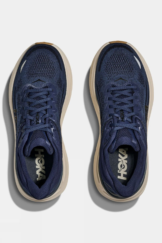 Hoka Mens Bondi 9 Shoes Midnight Blue / Varsity Navy