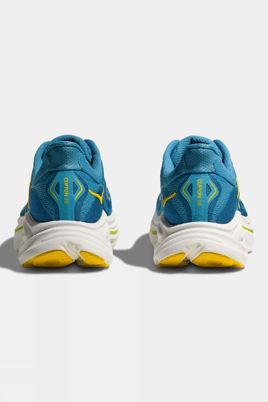 Hoka Mens Clifton 10 Shoes Alpine Blue/Foggy Night