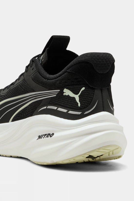Puma Mens Magnify Nitro 3 Shoes Puma Black-Apple Spritz