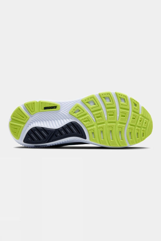 Brooks Mens Ghost 17 Shoes - Wide Peacoat/Lime/Blue