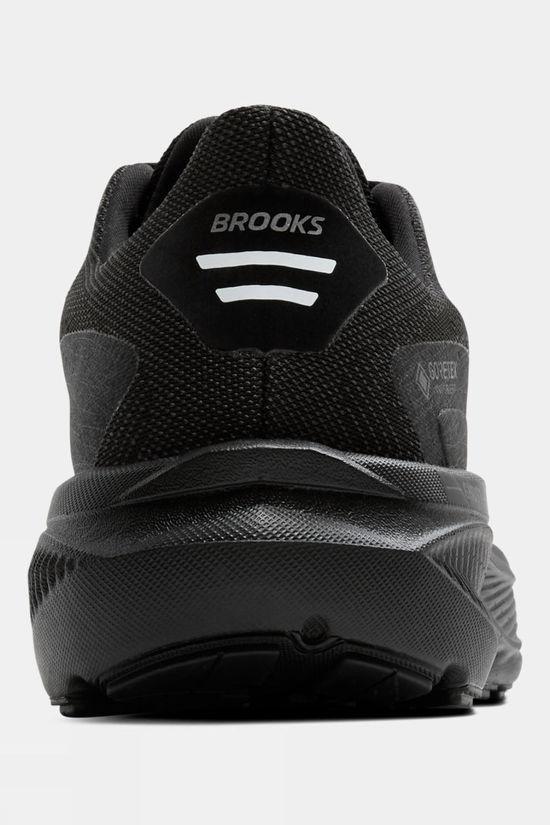 Brooks Mens Ghost 17 GTX Shoes Black/Black/Ebony
