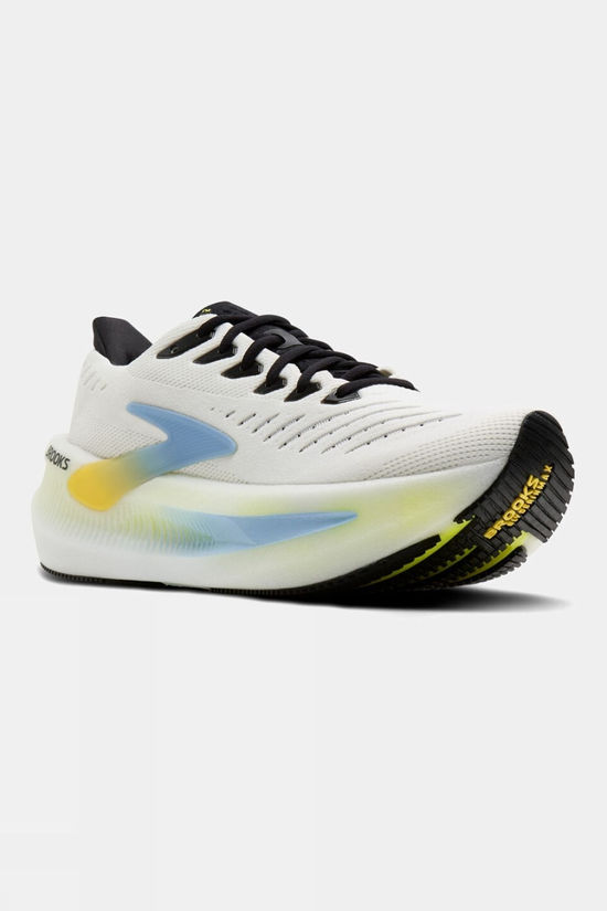 Brooks Mens Glycerin Max 2 Shoes Bright White/Black/Nightlife