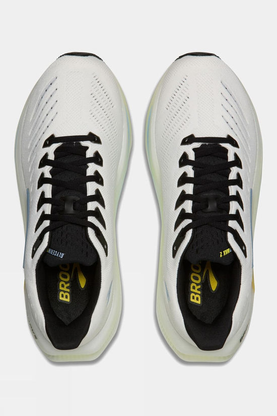 Brooks Mens Glycerin Max 2 Shoes Bright White/Black/Nightlife