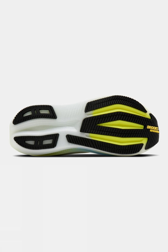 Brooks Mens Glycerin Max 2 Shoes Bright White/Black/Nightlife
