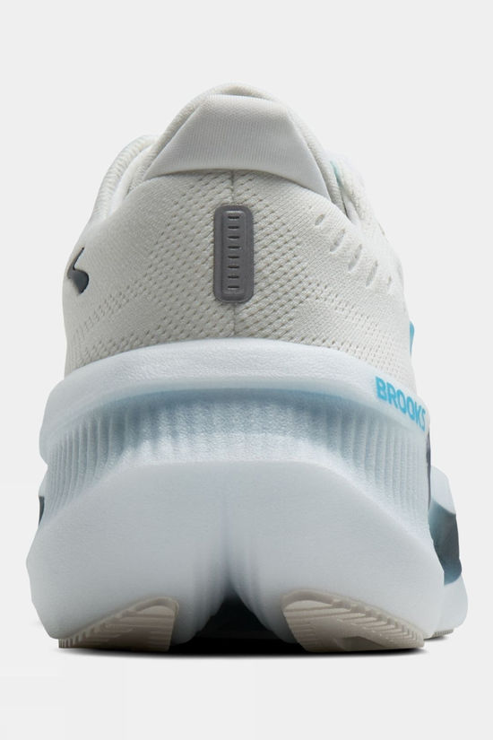 Brooks Mens Glycerin Max 2 Shoes White/Blue/Spellbound