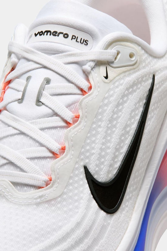 Nike Mens Vomero Plus Shoes White/Black-Atomic Pink-Racer Blue