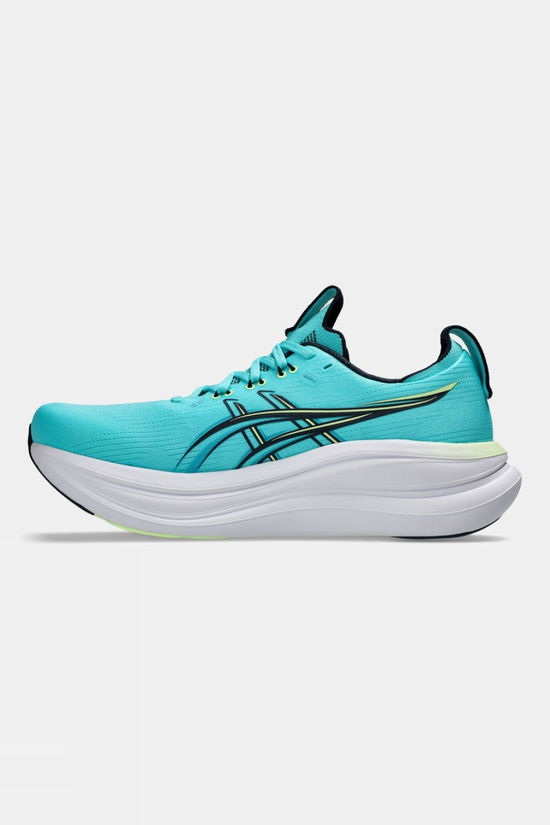 Asics Mens Gel-Nimbus 28 Shoes Energy Aqua/Midnight