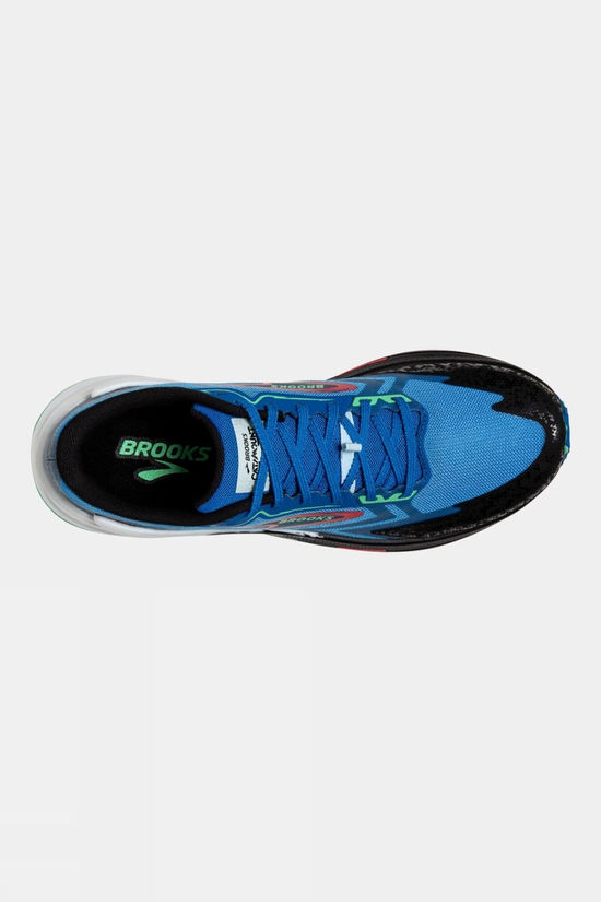 Brooks Mens Catamount 3 Shoes Victoria Blue/Black/Spring Bud