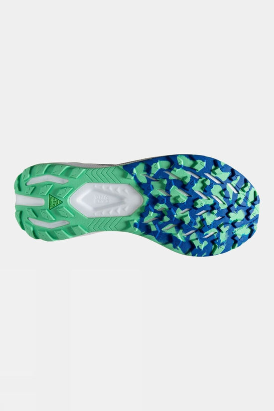 Brooks Mens Catamount 3 Shoes Victoria Blue/Black/Spring Bud
