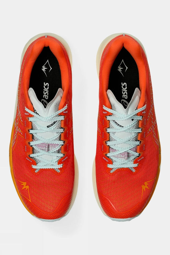 Asics Mens Fujispeed 3 Shoes Nova Orange/Pure Aqua