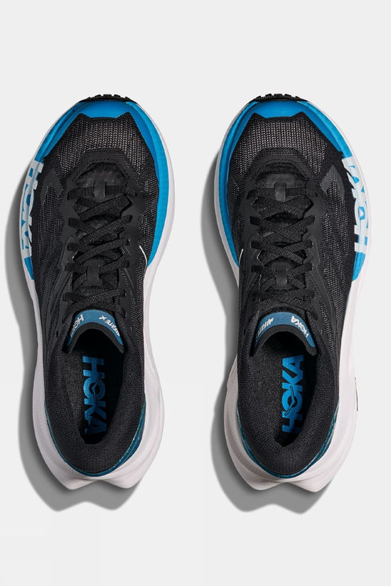 Hoka Mens Mafate X Shoes Black/Skyward Blue