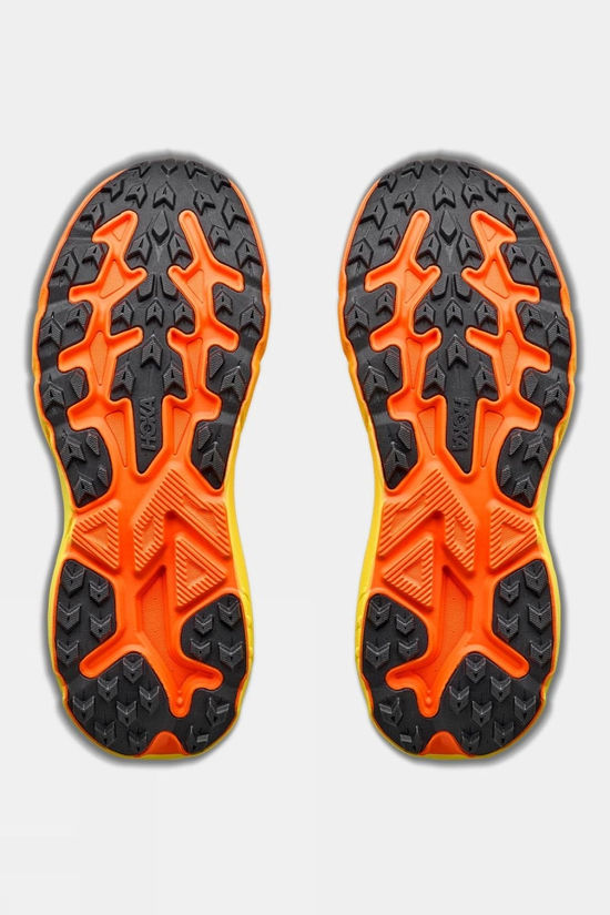 Hoka Mens Challenger 8 Shoes Neon Tangerine / Hoka Citrus