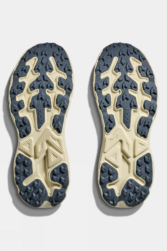 Hoka Mens Challenger 8 Shoes Faded Navy / Pampass Grass