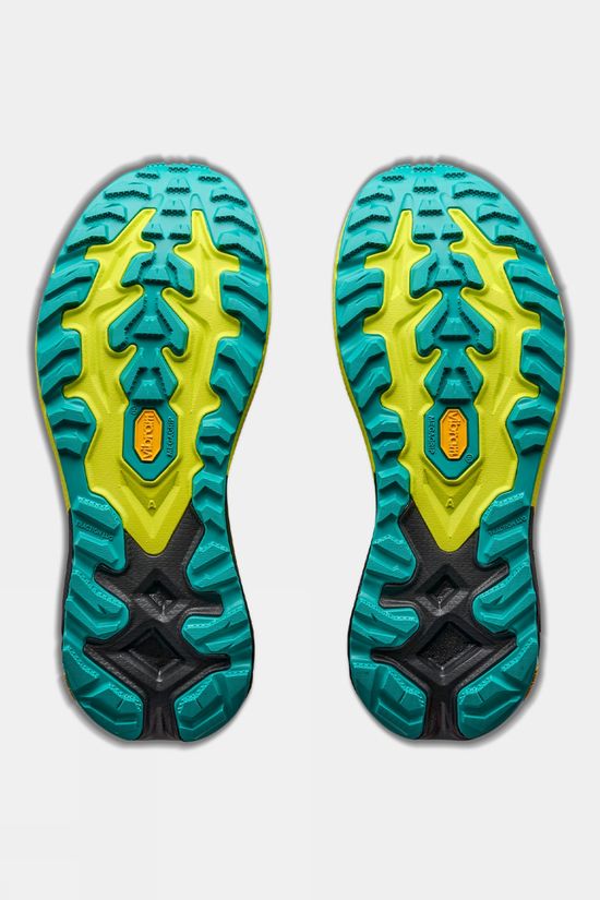 Hoka Mens Mafate 5 Shoes Black / Hoka Citrus