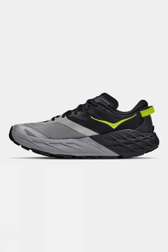 Hoka Mens Speedgoat 7 Shoes Black / Stellar Grey