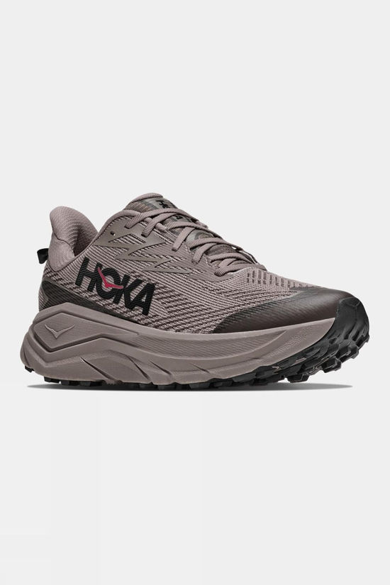 Hoka Mens Challenger 8 GTX Shoes Pebble Grey / Boulder Grey