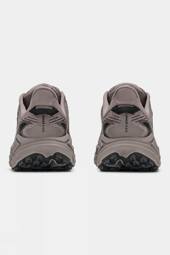 Hoka Mens Challenger 8 GTX Shoes Pebble Grey / Boulder Grey