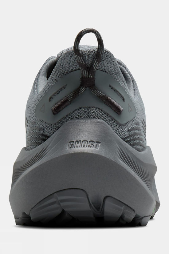 Brooks Mens Ghost Trail Shoes Gray/Gray/Blackened Pearl