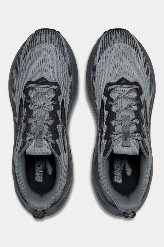 Brooks Mens Ghost Trail Shoes Gray/Gray/Blackened Pearl