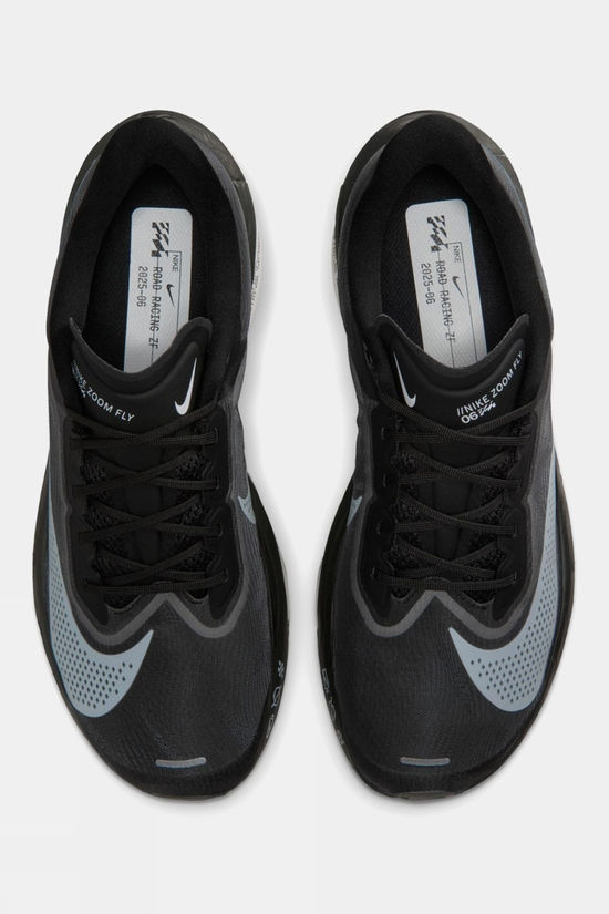 Nike Mens Zoom Fly 6 Shoes Black/White-Lt Smoke Grey