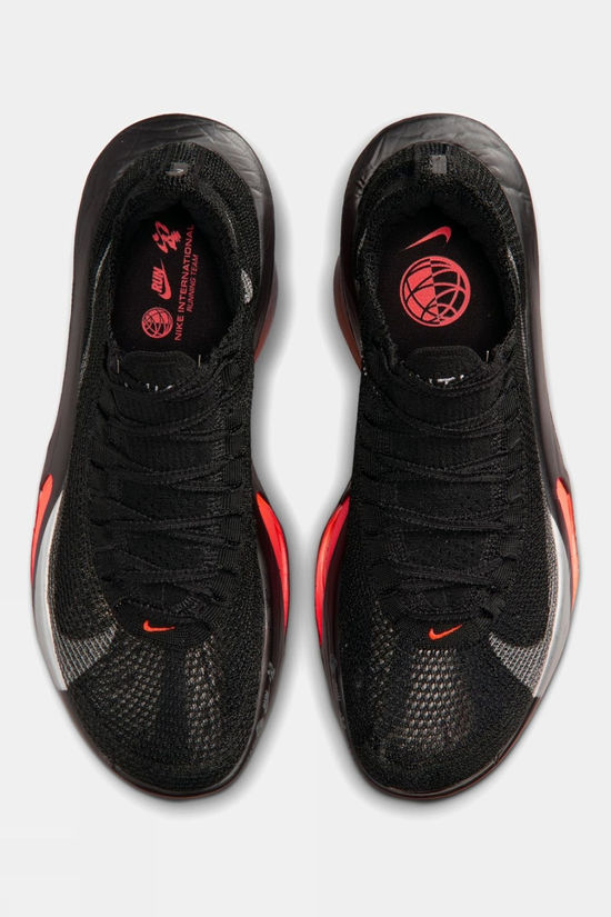 Nike Mens Alphafly 3 Shoes Black/Metallic Silver-Bright Crimson