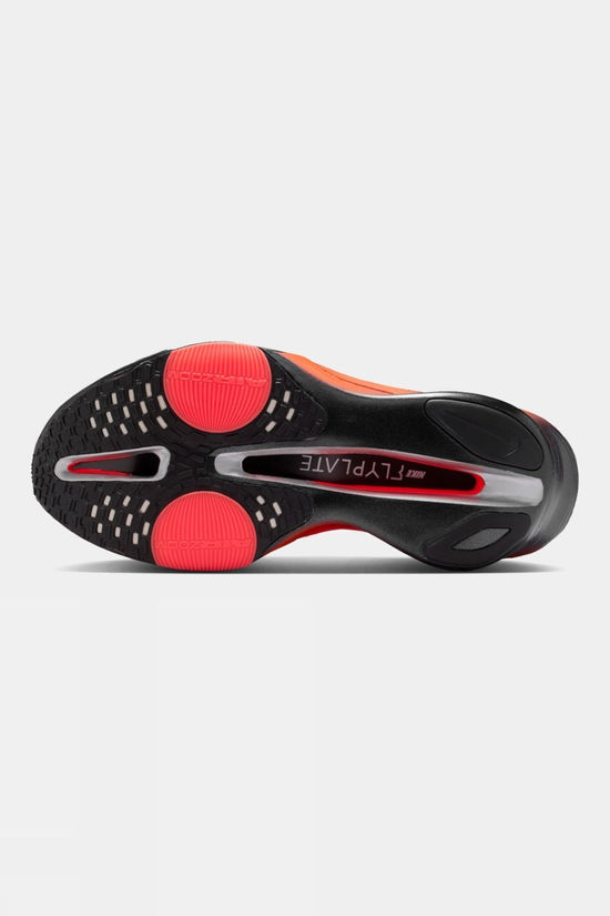 Nike Mens Alphafly 3 Shoes Black/Metallic Silver-Bright Crimson