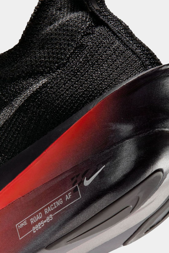 Nike Mens Alphafly 3 Shoes Black/Metallic Silver-Bright Crimson