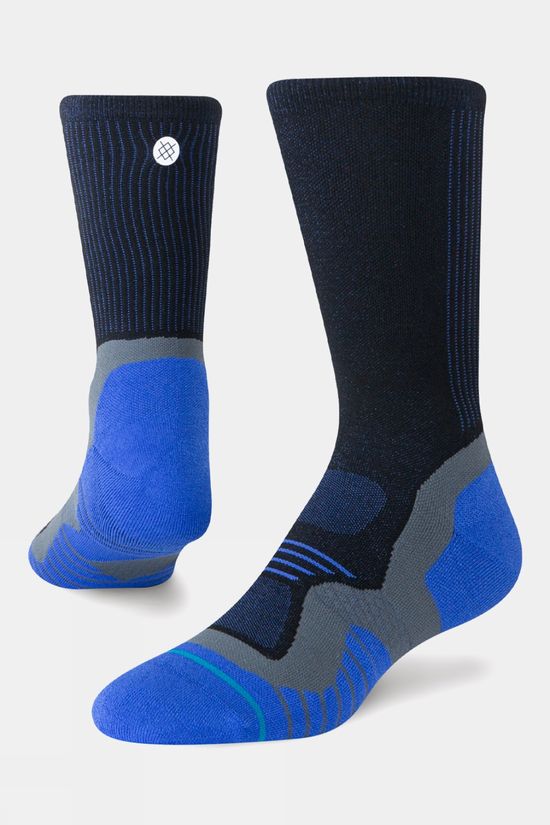 Stance Unisex Pace Light Crew Socks Black Grey