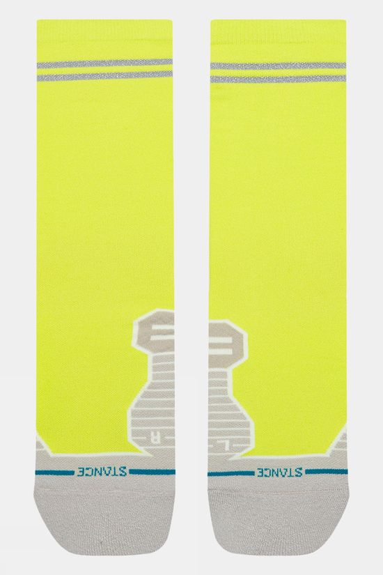 Stance Unisex Reflector Light Crew Socks Volt