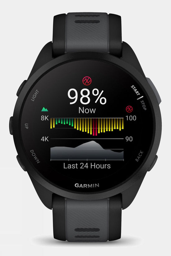 Garmin Forerunner 165 GPS Smartwatch Black/Slate Grey