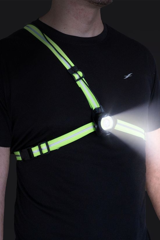 Fitletic Reflex High Vis Chest Light Yellow/Silver