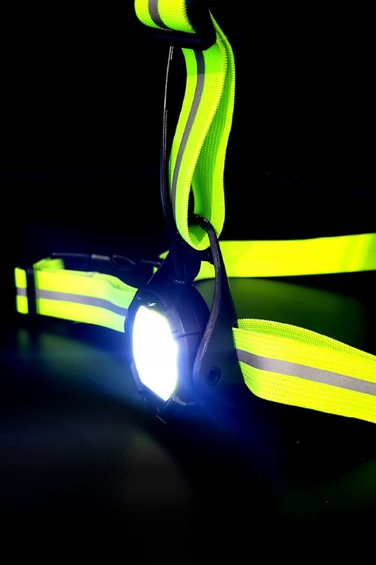 Fitletic Reflex High Vis Chest Light Yellow/Silver