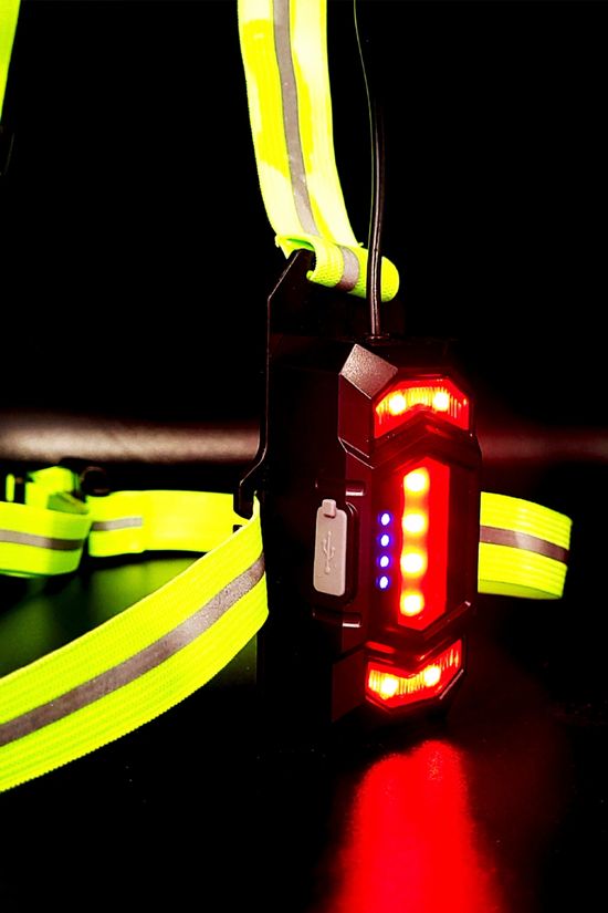 Fitletic Reflex High Vis Chest Light Yellow/Silver