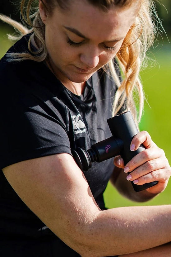 Pulseroll Ignite Mini Percussion Massage Gun Black/Red