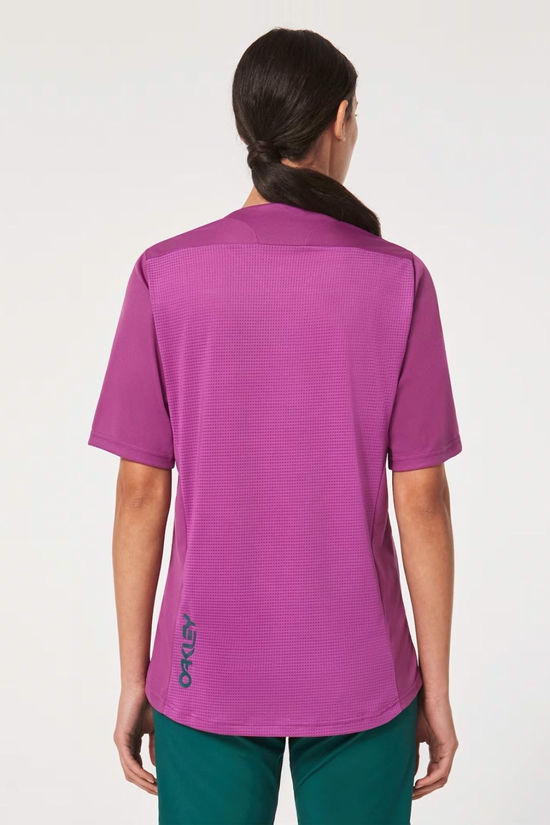 Oakley Womens Factory Pilot Lite T-Shirt Purple/Purple