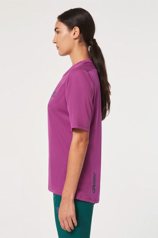 Oakley Womens Factory Pilot Lite T-Shirt Purple/Purple