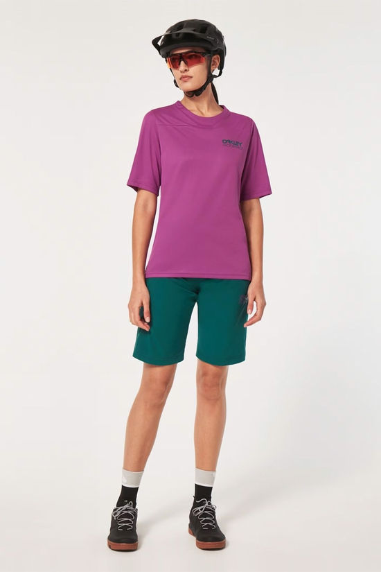 Oakley Womens Factory Pilot Lite T-Shirt Purple/Purple
