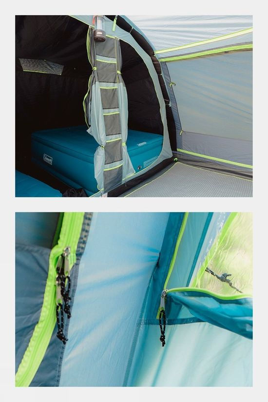 Coleman Meadowood 6L BlackOut Tent Mid Blue/Lt Blue