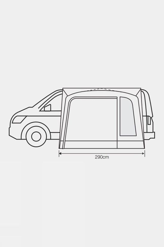 Outdoor Revolution Cayman Cona F/G Drive Away Awning Mid Grey