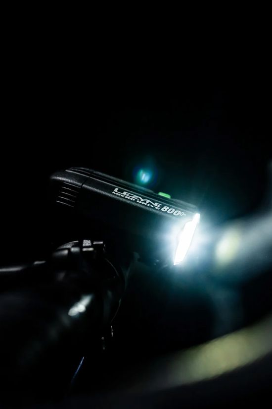 Lezyne Micro Drive 800+ Front Bike Light Black