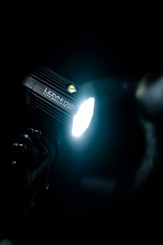 Lezyne Lite Drive 1200+ Front Bike Light Black