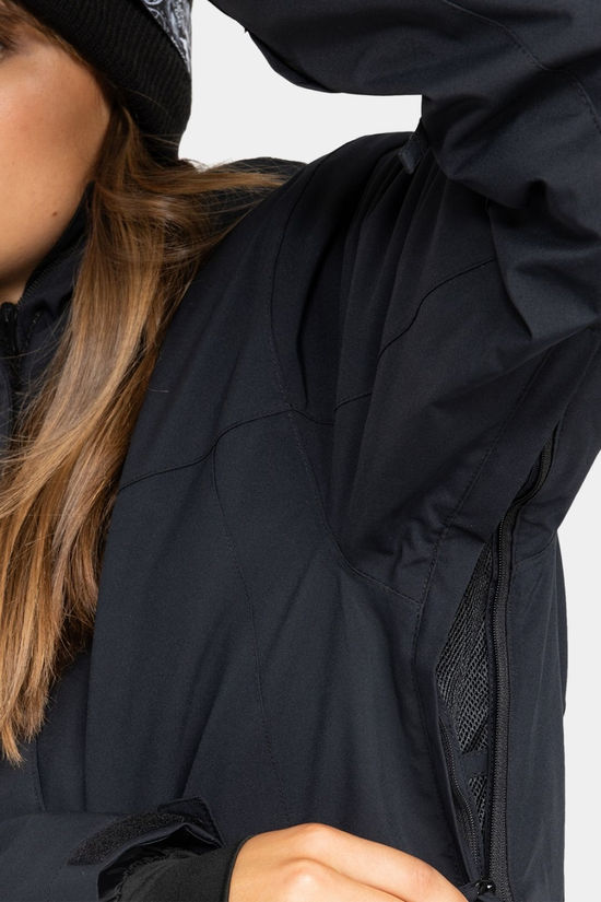 Roxy Womens Galaxy Ski Jacket True Black