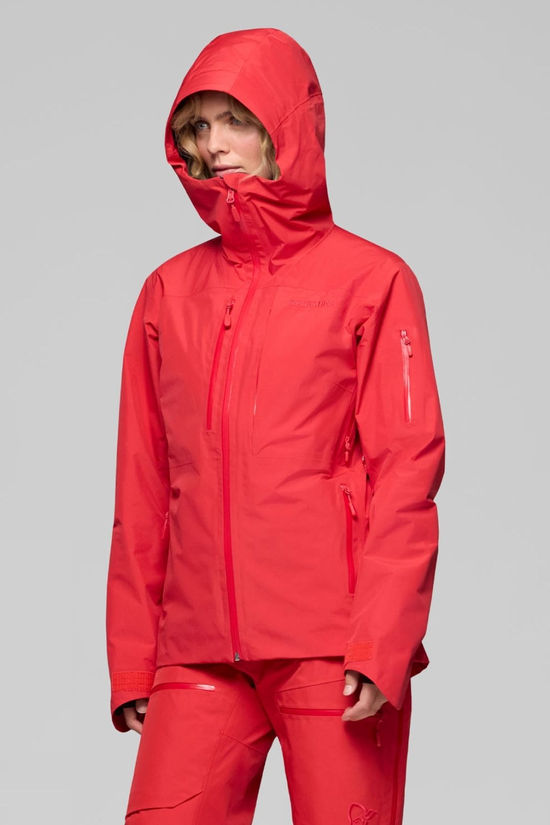 Norrona Womens Lofoten GTX Insulated Jacket Watermelon